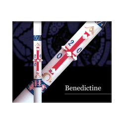 Benedictine Paschal Candle